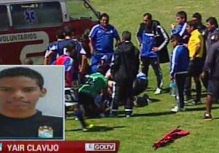 Peruanski fudbaler umro pet minuta pred kraj meča