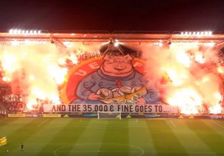 Spektakularna koreografija koja je oduševila Evropu: UEFA će biti bijesna nakon ovoga