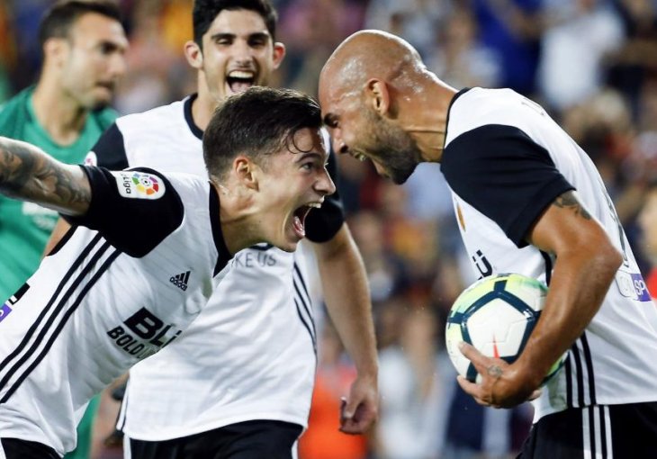 Valencia demolirala Malagu, hat-trick Zaze