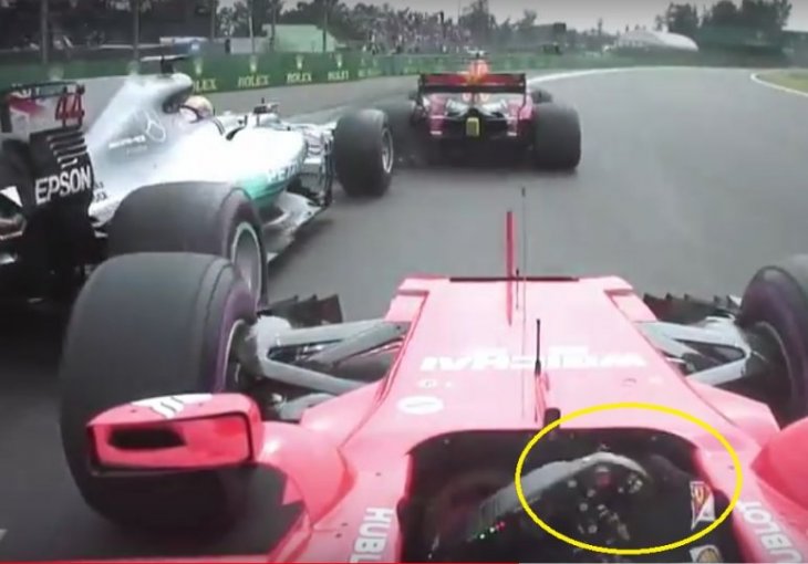 Je li ovo dokaz da se Vettel namjerno zabio u Lewisa Hamiltona?