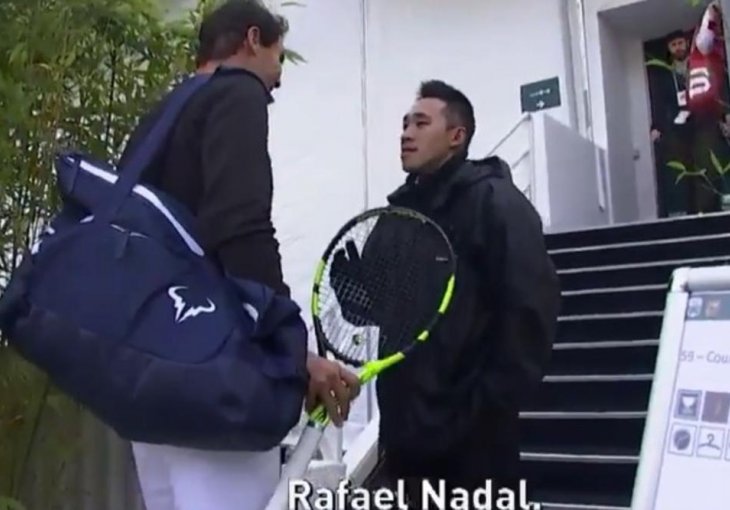 ŠOK U PARIZU: Radnik obezbjeđenja zaustavio Rafaela Nadala jer ga nije prepoznao (VIDEO) 