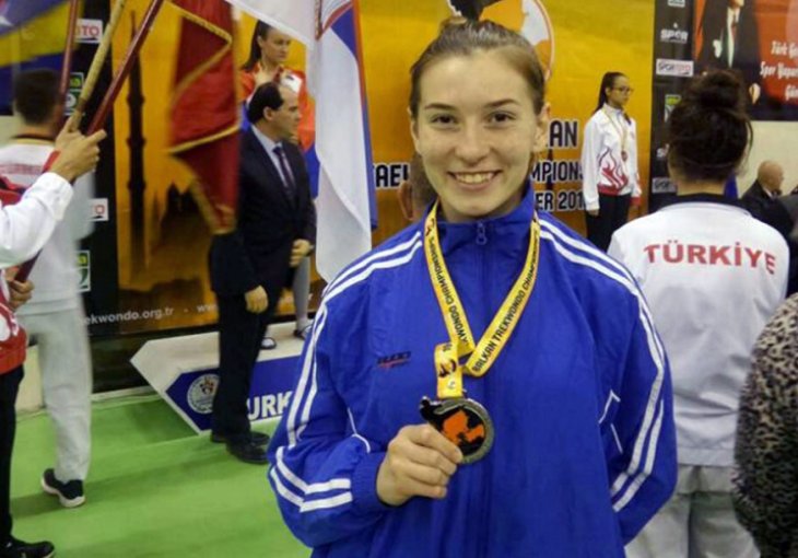 Milica Karanović osvojila srebrnu medalju na Balkanskom prvenstvu