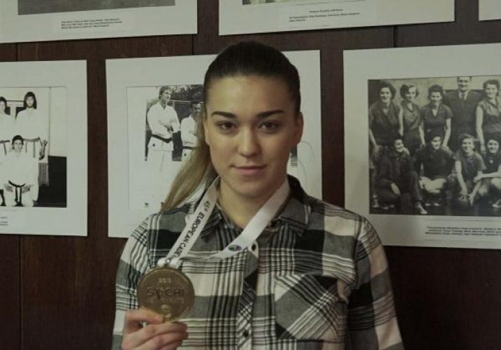 IDE KA ISPUNJENU OLIMPIJSKE NORME Bh. karatistkinja Mirnesa Bektaš osvojila bronzu u Rotterdamu