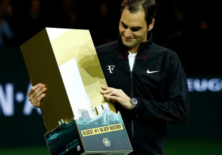 Federer najstariji igrač na vrhu ATP liste, Bašić ostvario plasman karijere