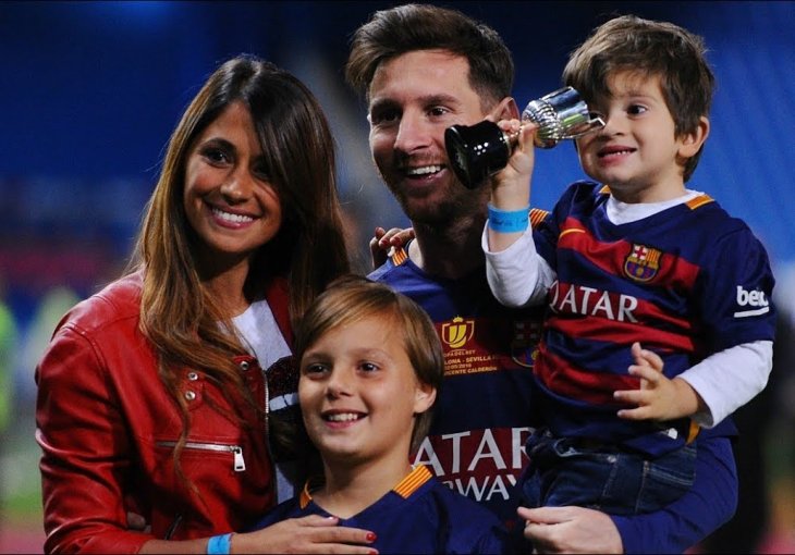 Prva fotografija porodice Messi nakon rođenja Cire