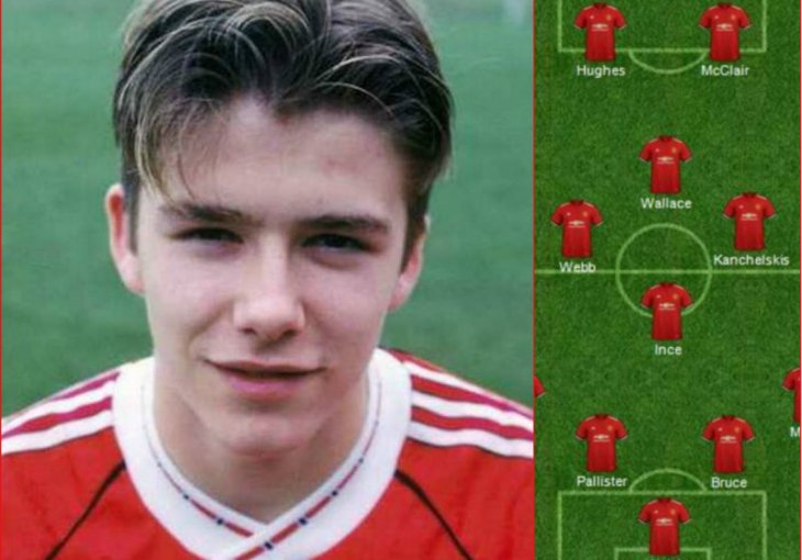 Prije 26 godina Beckham je debitovao za United, sjetite se ko je tada igrao za 'Crvene đavole' 