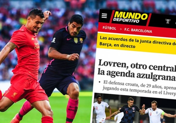 Mundo Deportivo: Barca želi Lovrena i to hitno