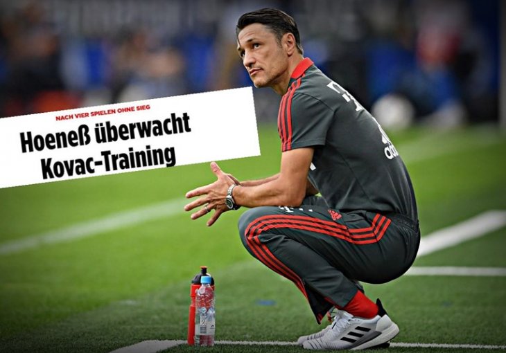 Čelnici Bayerna nadgledali Kovača na treningu