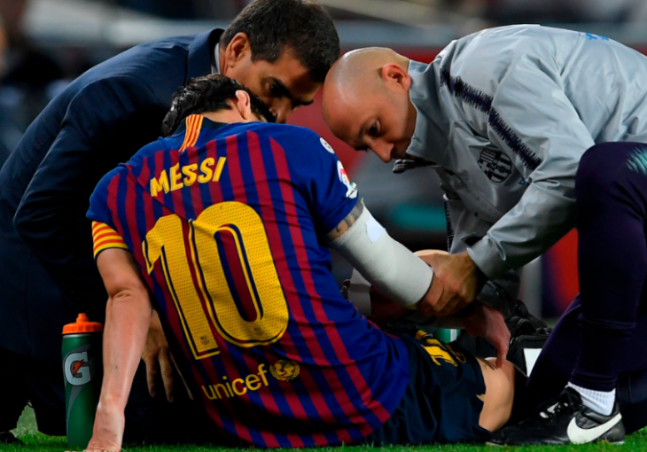 Pobjedu Barcelone zasjenila teška povreda Lea Messija