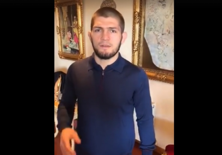 Khabib Nurmagedov poslao video poruku navijačima u Bosni i Hercegovini! 