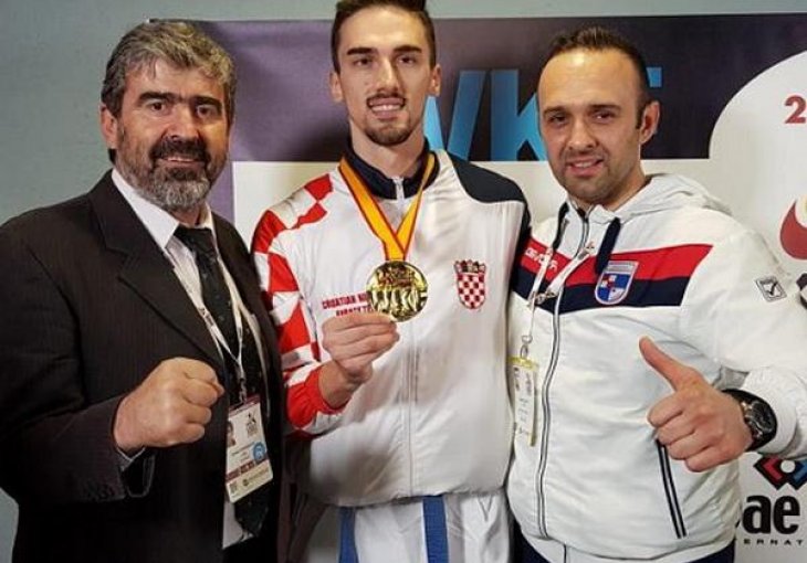 ISPISAO POVIJEST HRVATSKOG SPORTA Ivan Kvesić svjetski prvak u karateu!