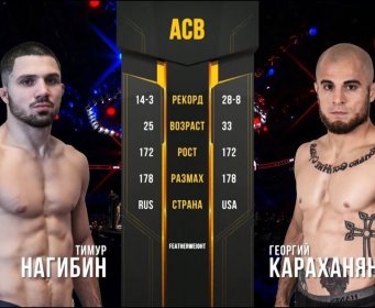MASOVNA TUČA NA MMA TURNIRU U MOSKVI: Nagibin udario Karahanjana poslije gonga, a onda je nastao HAOS ! (VIDEO)