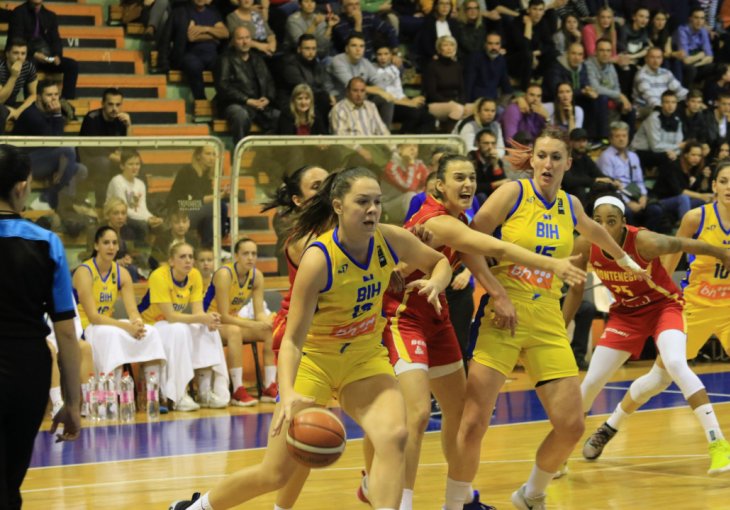 Ženska košarkaška reprezentacija BiH savladala Crnu Goru