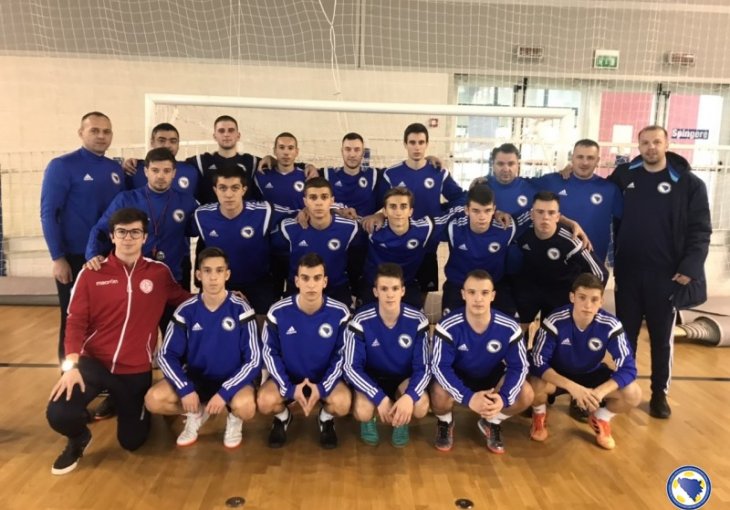 Futsal juniori minimalno poraženi u drugom meču protiv Italije