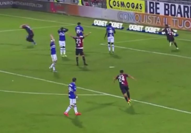 MEČ O KOJEM ĆE SE PRIČATI Nevjerovatni Cagliari gubio 1-3 pa slavio golom u 96. minuti