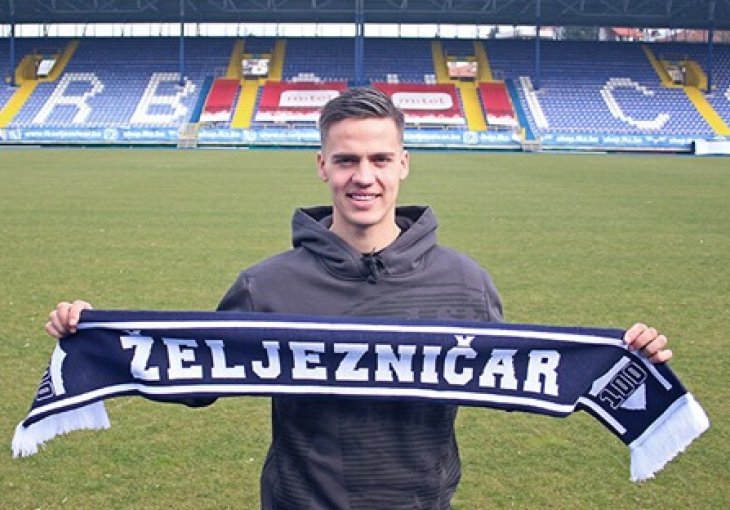 Luka Malić (20) potpisao ugovor sa Željezničarom