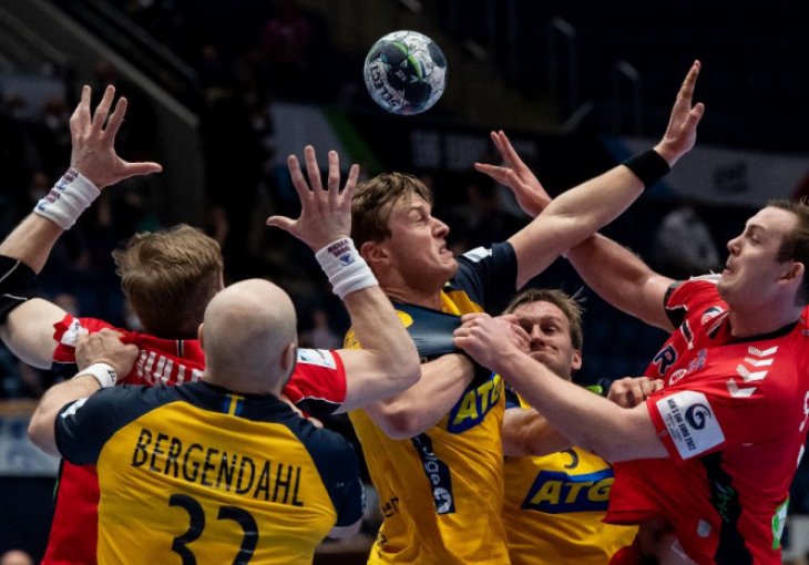 Švedska senzacionalnom serijom u finišu meča savladala Norvešku i izborila plasman u polufinale Eura