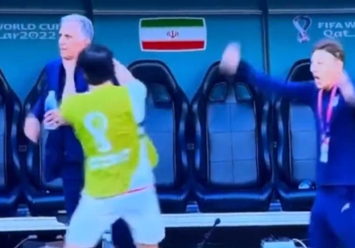 Iranski napadač davio selektora Kveiroša (VIDEO)