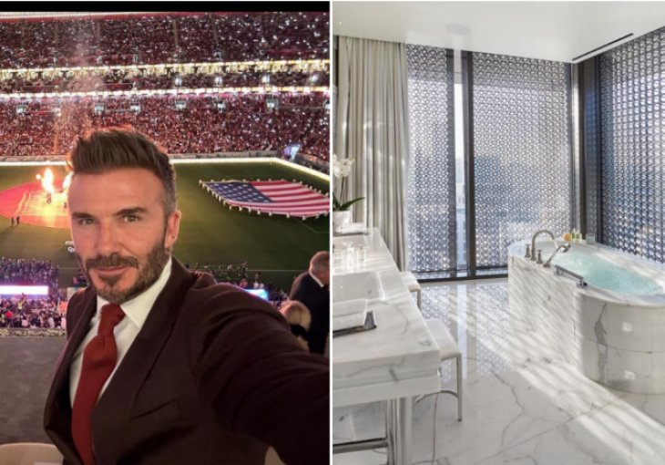Pogledajte u kakvom luksuzu je uživao Bekam u Kataru: Za noćenje platio 22.000 eura