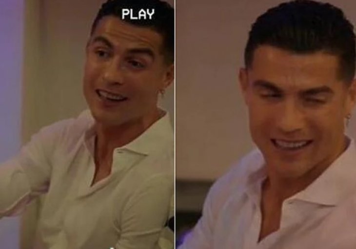 Cristiano Ronaldo kakvog nikad niste vidjeli: Opuštena varijanta uz pjevanje VIDEO