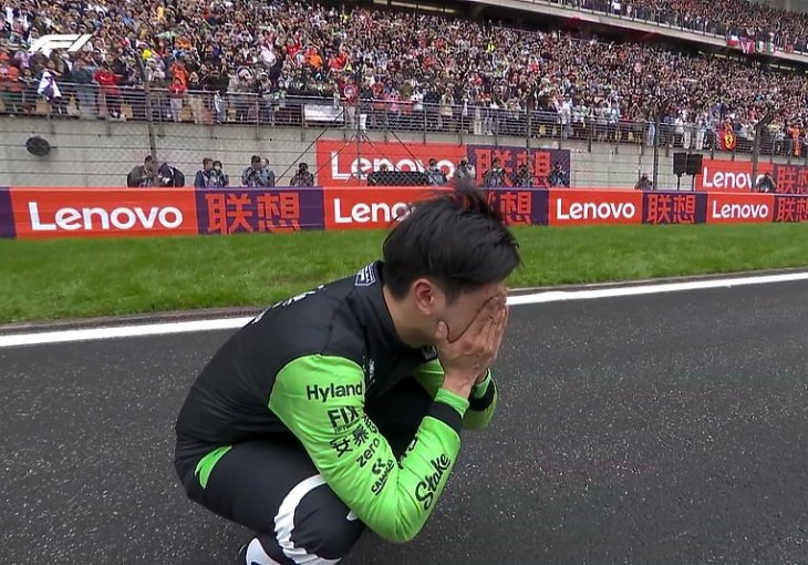 Vozač Formule 1 zaplakao nakon utrke u Kini, ispunio je davno obećanje porodici