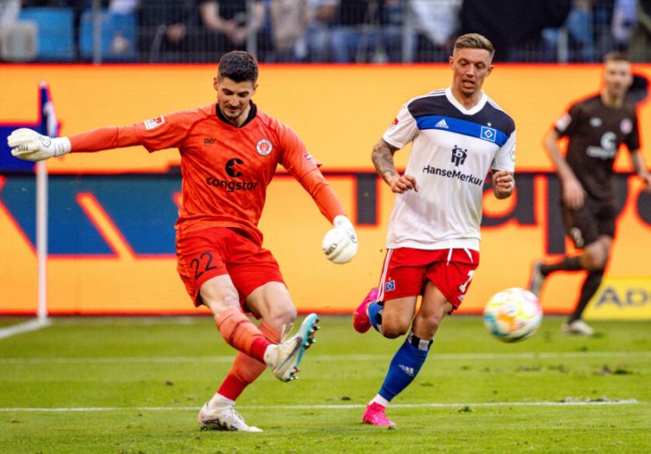 BARBAREZ ĆE BITI ZADOVOLJAN: Nikola Vasilj najbolji igrač utakmice nakon nove pobjede St. Paulija u Zweiti