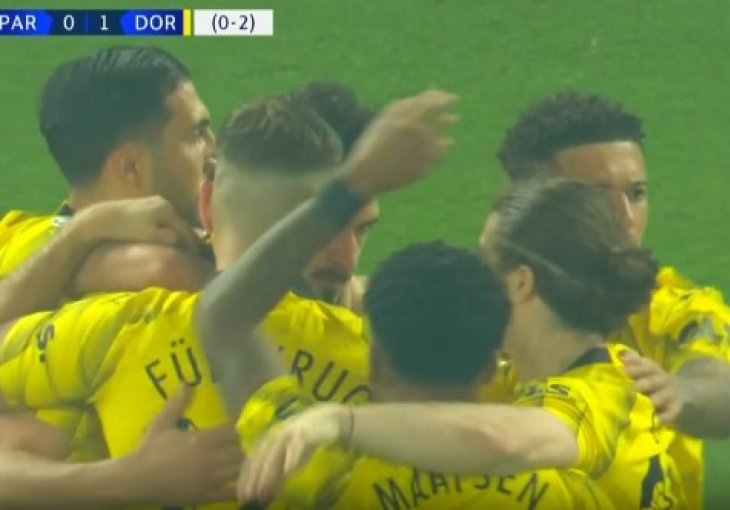 HLADAN TUŠ NA PARKU PRINČEVA: Dortmund je na korak od senzacije