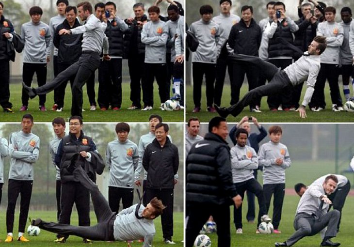 David Beckham se obrukao u Kini