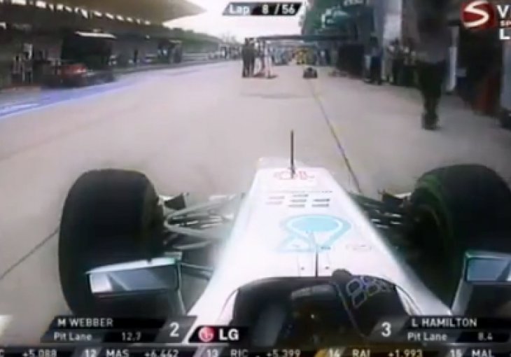 Hamilton greškom u boksu bivšeg tima