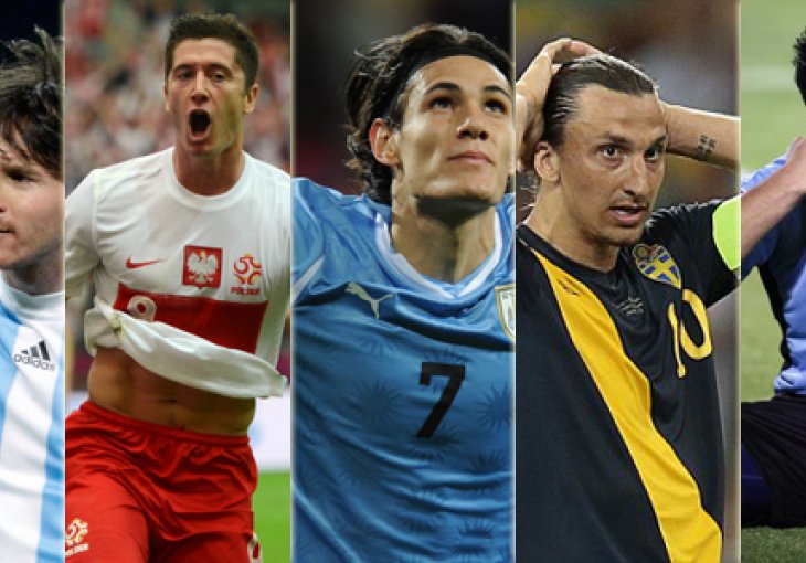 Prvi topnici liga petice deleko od SP-a u Brazilu