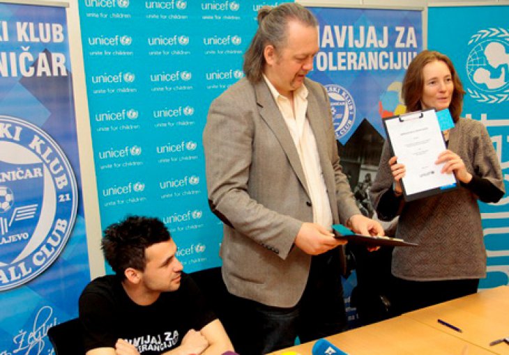 Željo potpisao saradnju sa UNICEF-om