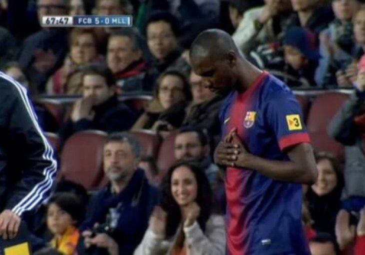 Kakav trenutak: Abidal ponovo na terenu