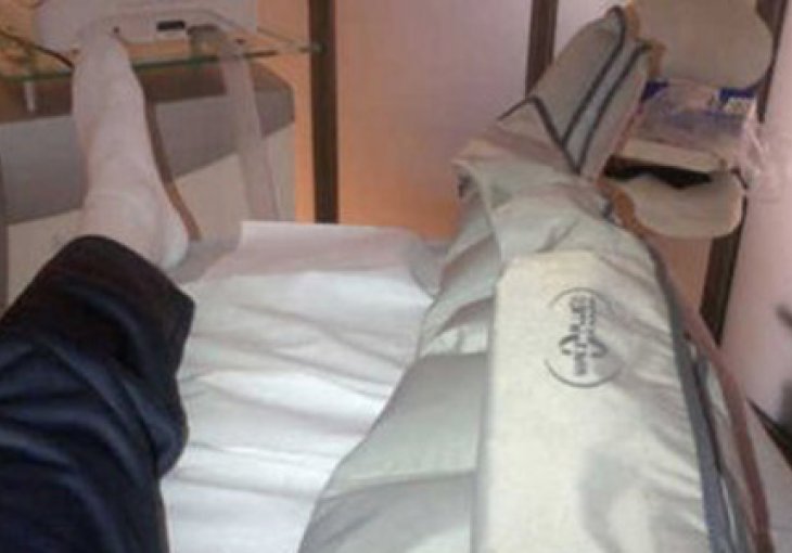 Đokovićeva noga je 