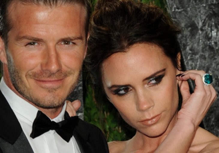 David Beckham po drugi put ženi Victoriju
