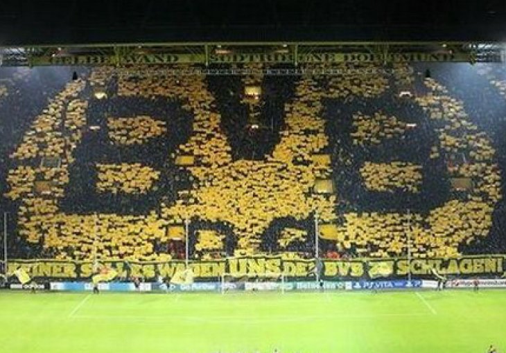 Navijači BVB ponovo priredili spektakl na tribinama