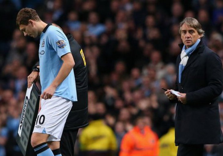 Mancini priznao: Za mene je Džeko uvijek bio veliki napadač  