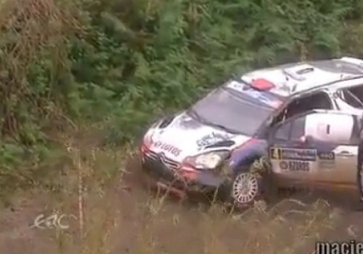 Robert Kubica se prevrnuo na reliju u Portugalu