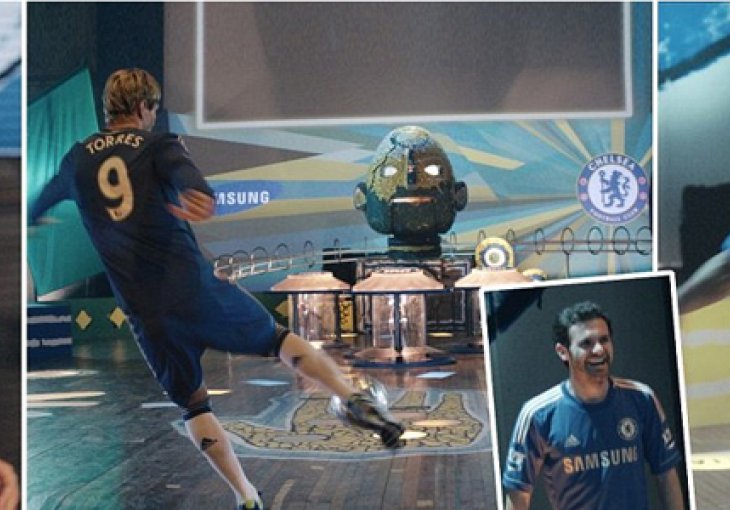 Mata, Luiz, Torres i Mikel u gigantskom fliperu