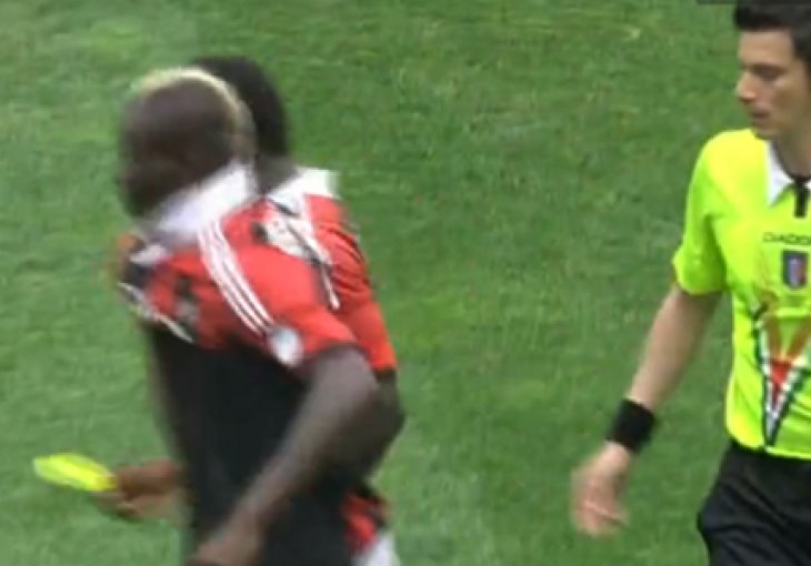 Muntari ukrao sucu karton i pokazao ga Balotelliju