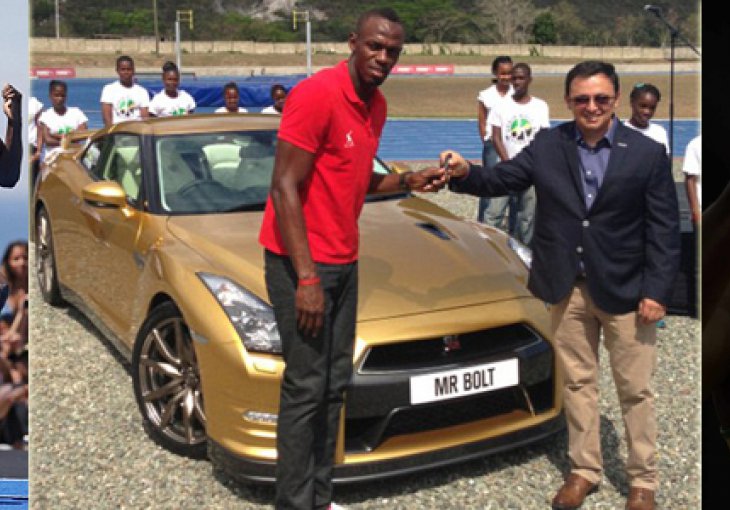 Usain Bolt na poklon dobio zlatni Nissan GT-R