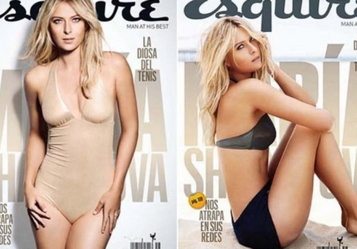 Kakav poklon navijačima: Šarapova pozirala polugola