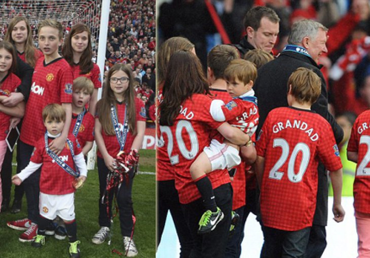 Sir Alex je otišao bez suza, u pratnji svojih 11 unuka
