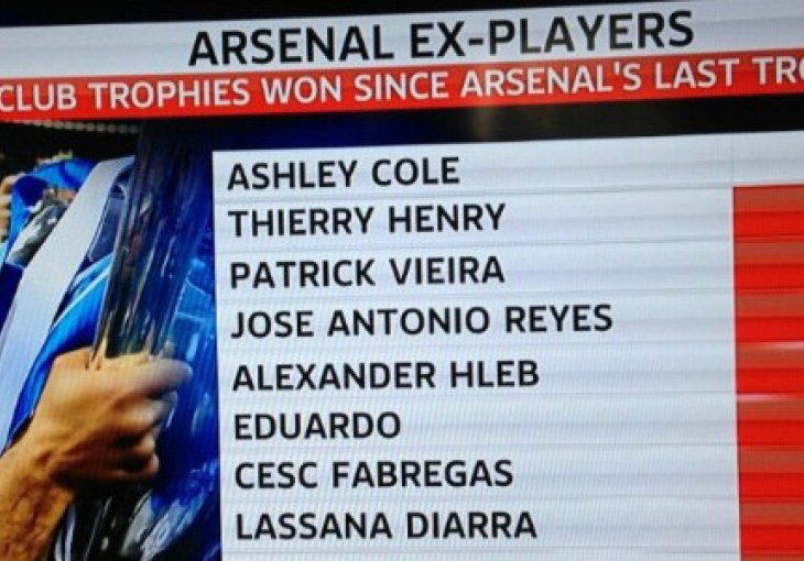 Šta treba za trofej? Napustiti Arsenal!