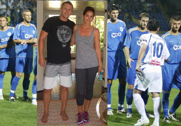 Bivši igrač Želje džogira sa Cindy Crawford