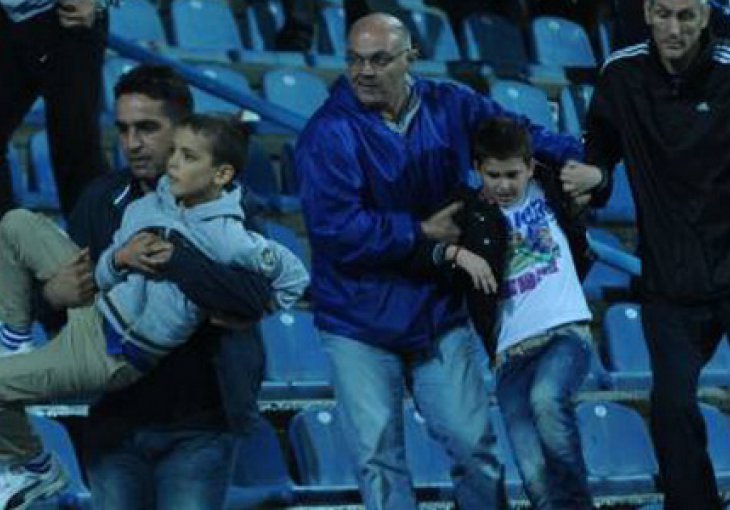 Opšta tuča igrača i navijača u Crnoj Gori