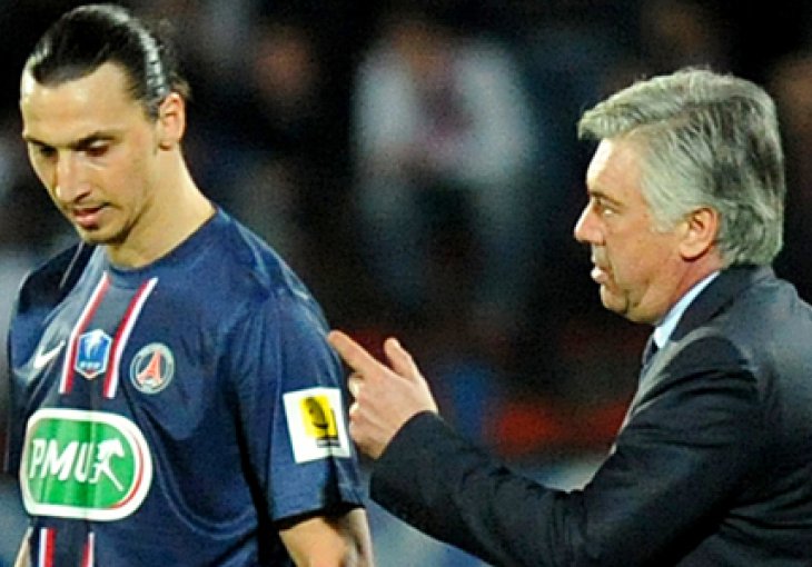 Ancelotti: Nije istina da Ibra želi otići
