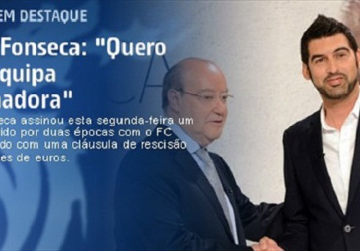 Novi Mourinho? Paulo Fonseca preuzeo Porto