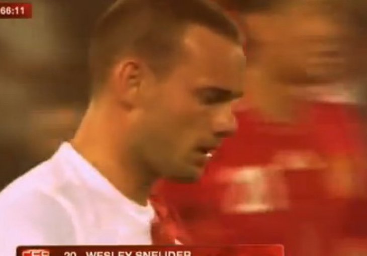 Gol kakav je postigao Sneijder zaista se rijetko viđa