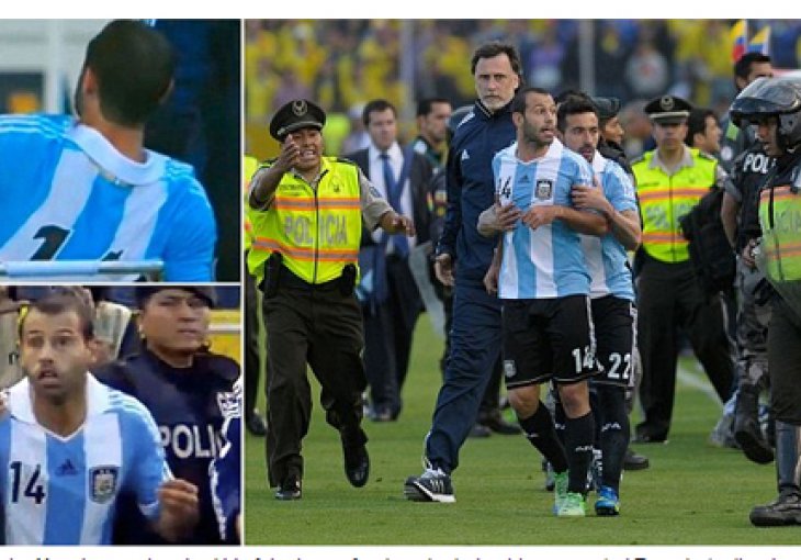 Mascherano nogom udario doktora, Argentina kiksala