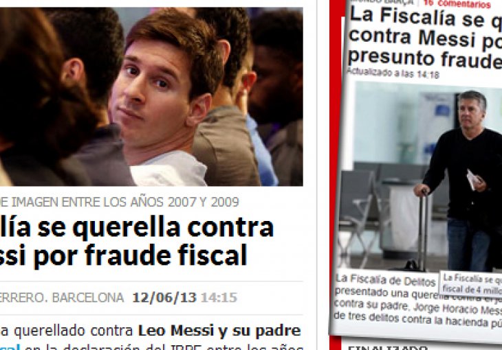 Protiv Messija podignuta optužnica, 
